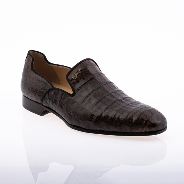 Slip On in pelle di caimano - Sport Rust